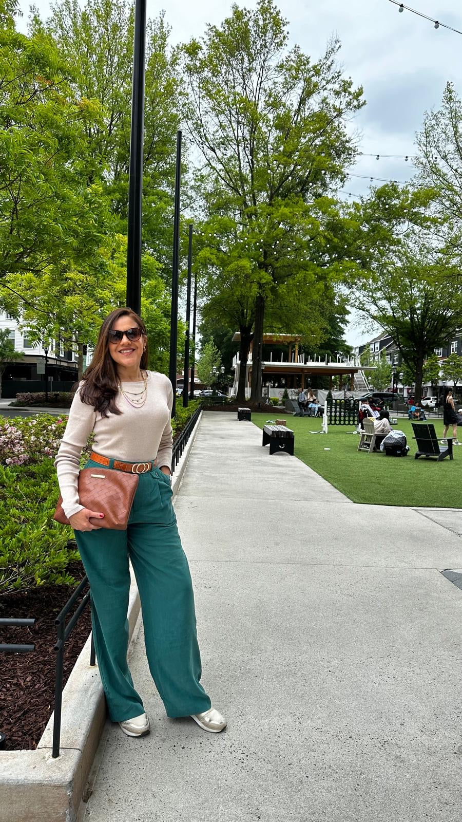 A. New. Day Burgundy Pant