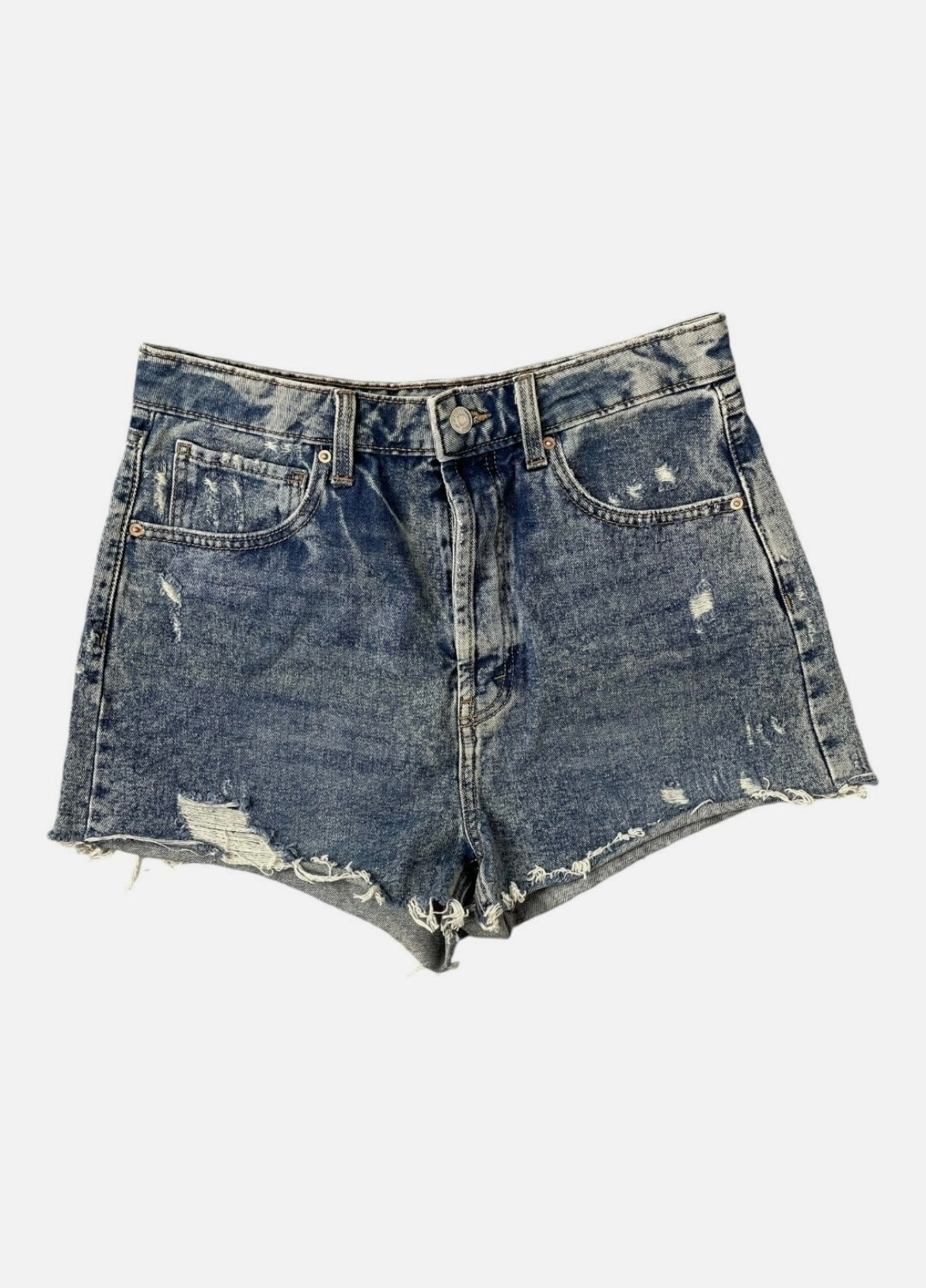 Denim Cutoff Short