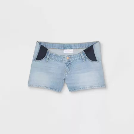 Denim Short Maternity Isabel
