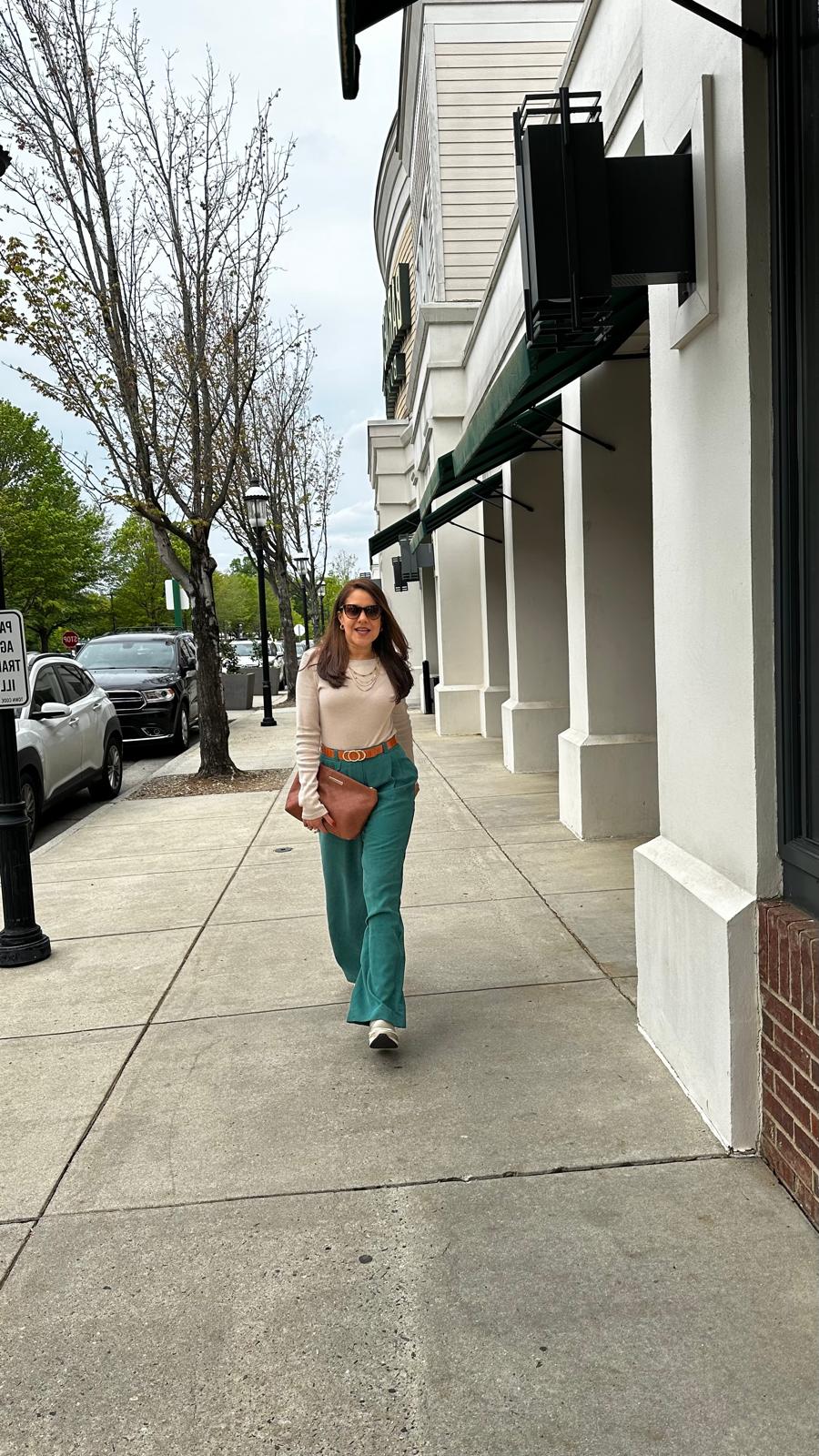 A. New. Day Burgundy Pant