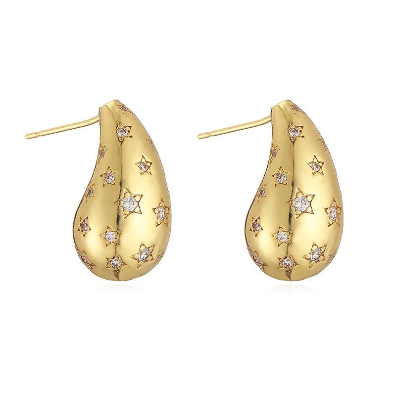 Aretes Gotas de estrellas