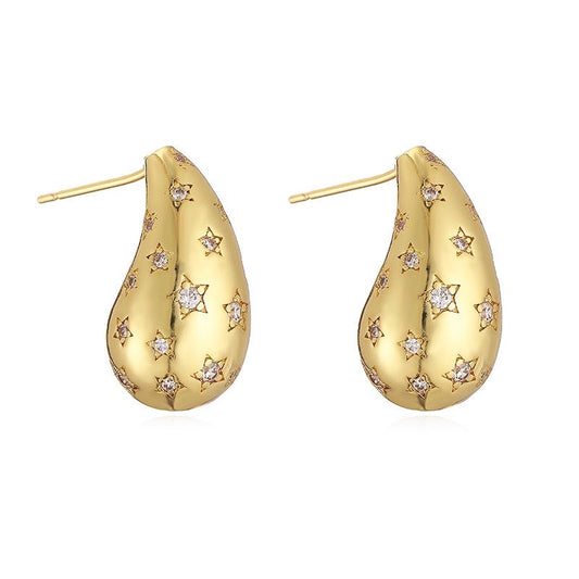 Aretes Gotas de estrellas
