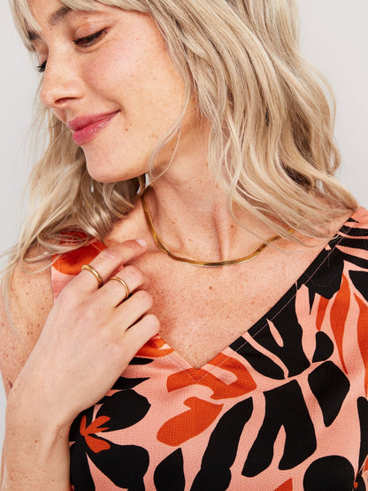 Old Navy V-neck Satin Top