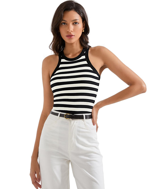 H&M Top Rayas