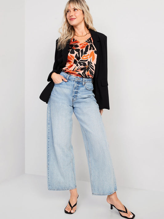 Old Navy V-neck Satin Top