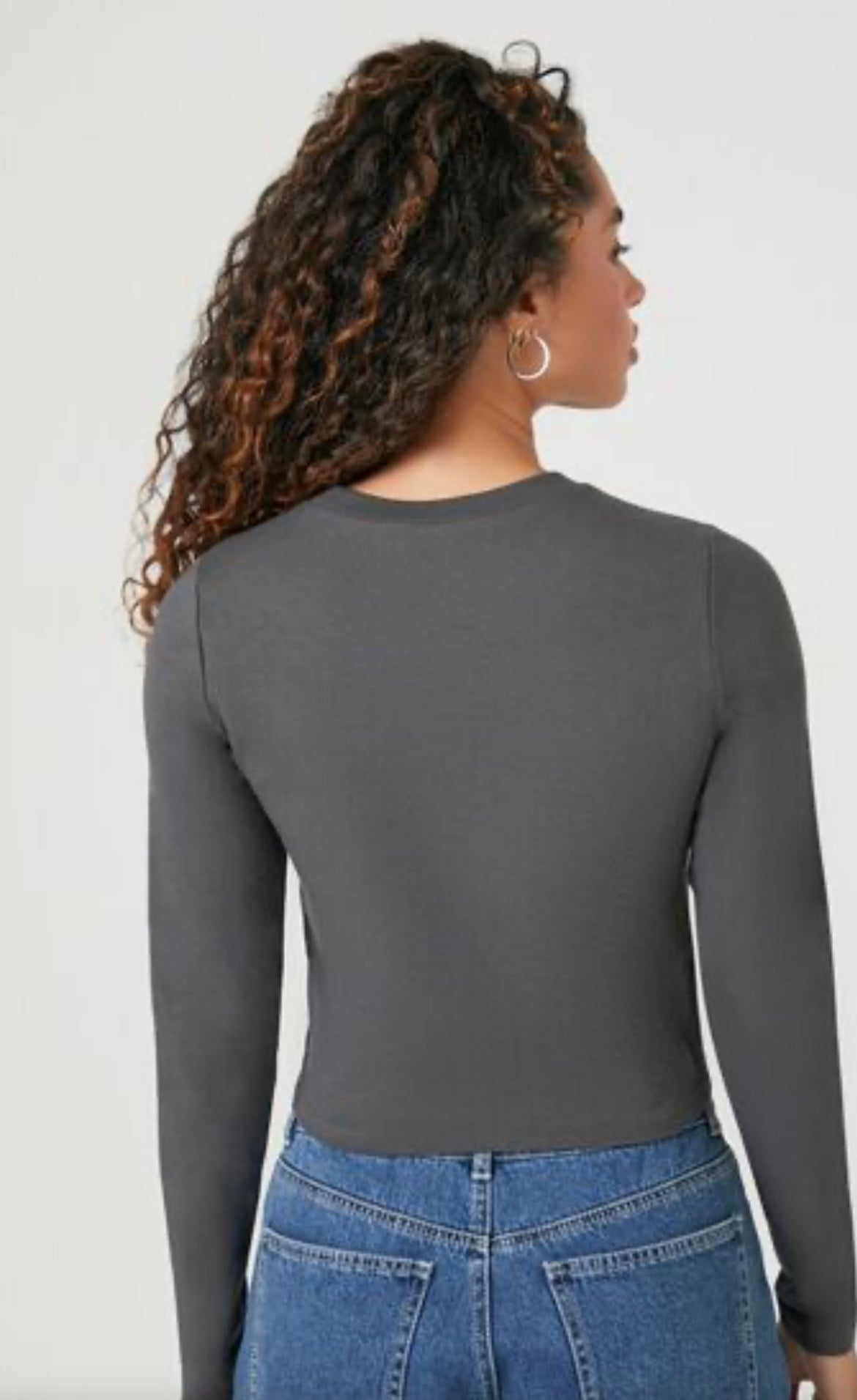 Forever 21 Bordado Crop Top