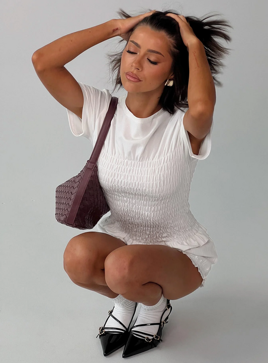 H&M Smocked Top