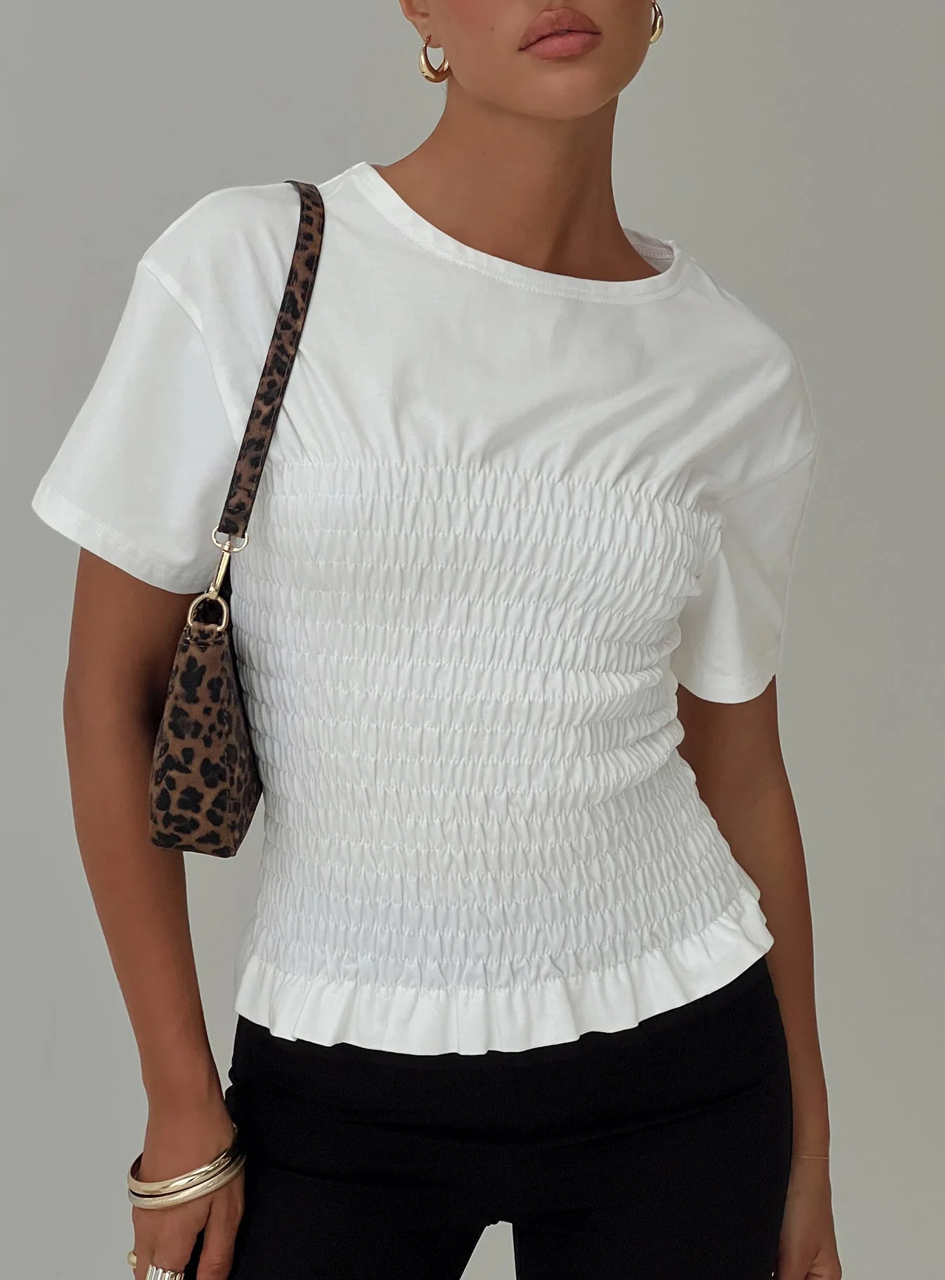 H&M Smocked Top