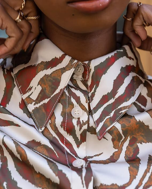 Aissat Diallo Animal Print