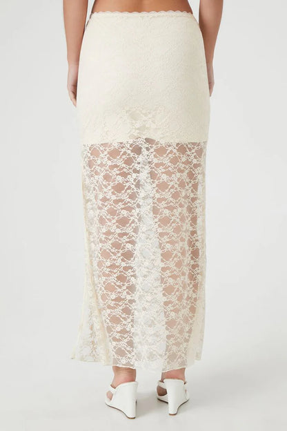 Forever 21 Falda de encaje