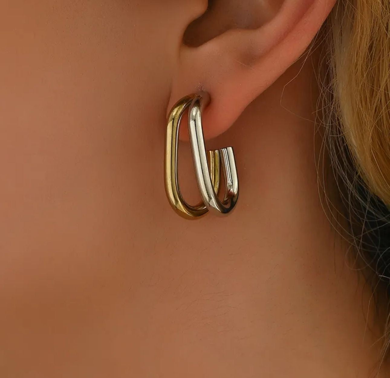 Aretes Candonga doble