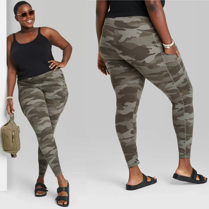 Wild Fable Leggins Camo