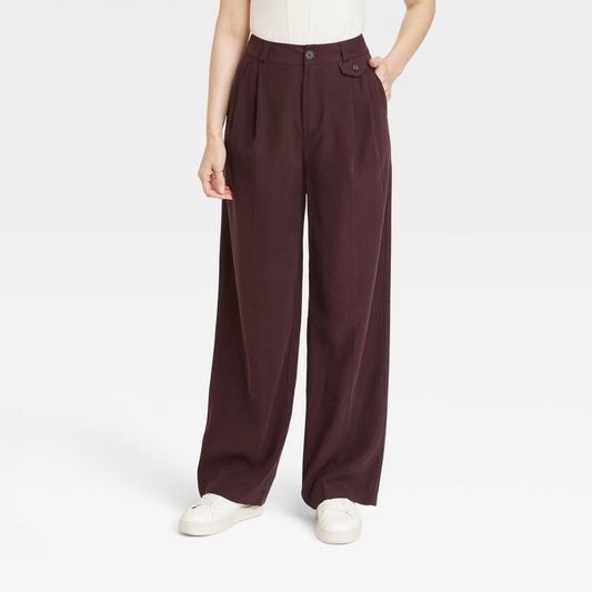 A. New. Day Burgundy Pant