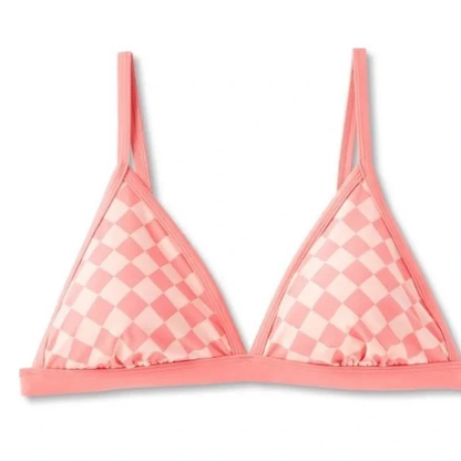 Top de Bikini Coral Pink
