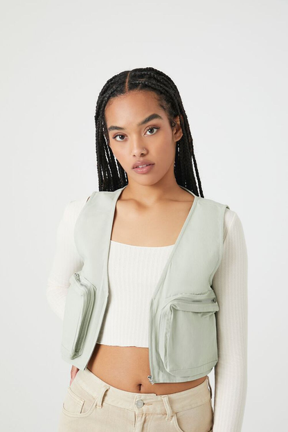 Forever 21 Cargo Vest
