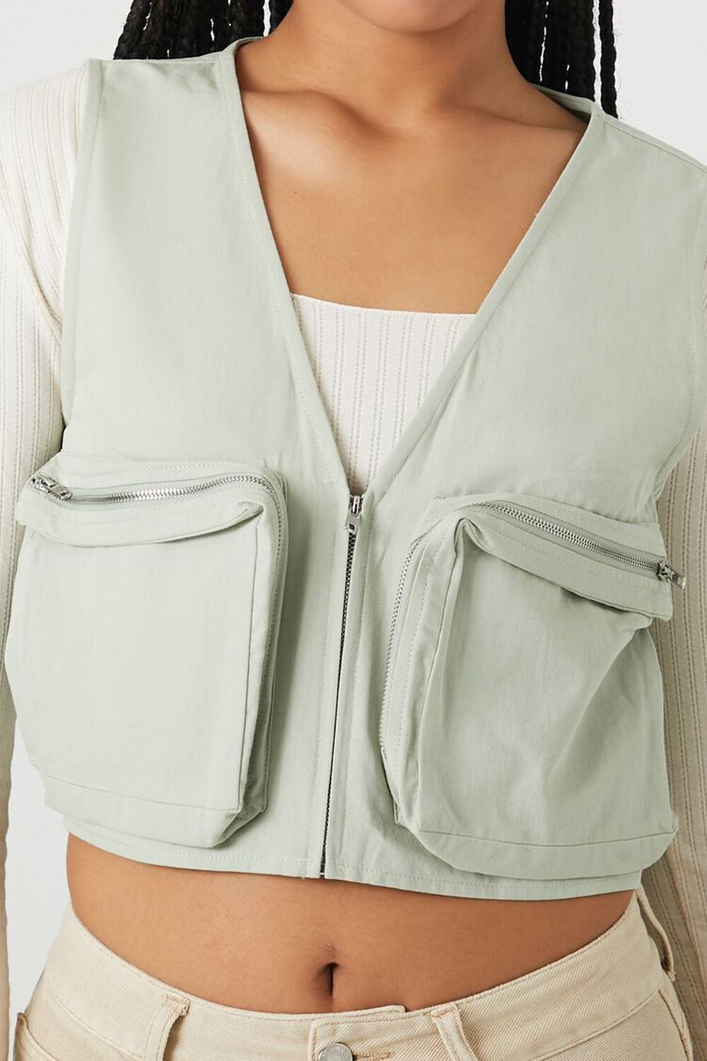 Forever 21 Cargo Vest