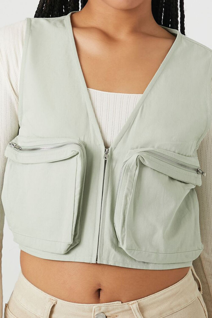 Forever 21 Cargo Vest