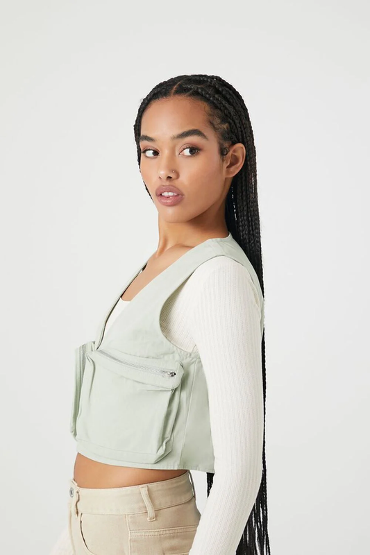 Forever 21 Cargo Vest