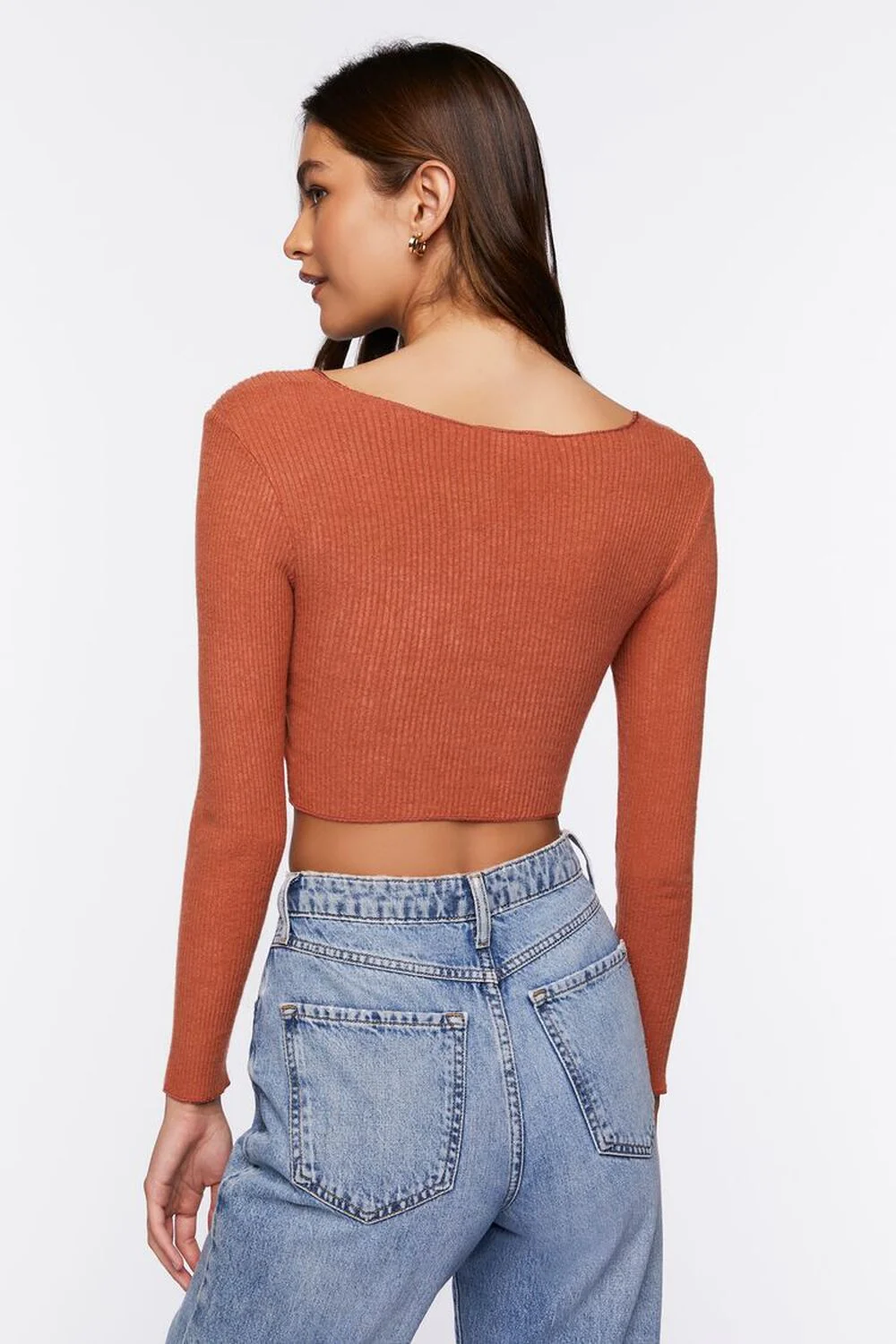 Forever 21 Twisted Crop Top