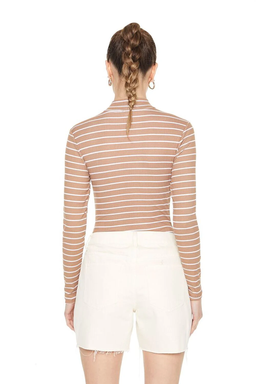 Forever 21 Mock Neck Bodysuit