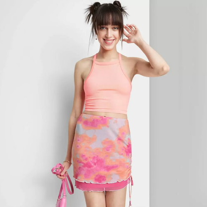 Wild fable Mini falda Ruched
