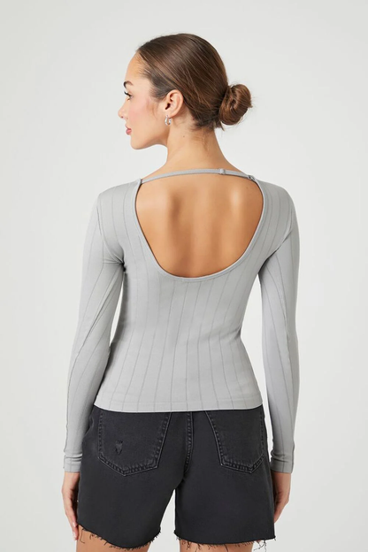 Forever 21 Scoop-Back Top