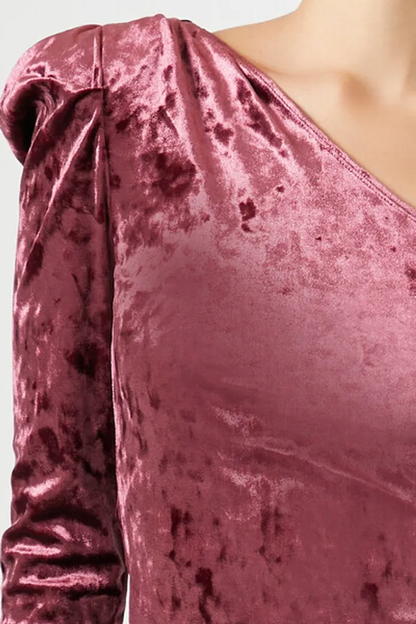 Forever 21 Velvet Crop Top